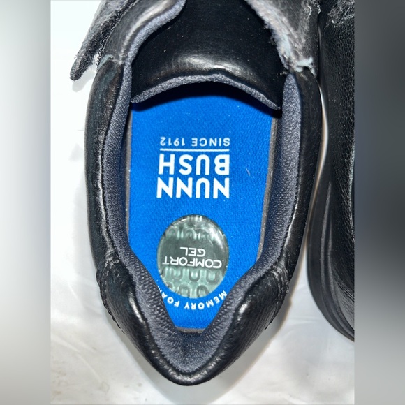 NUNN BUSH BLACK Comfort Gel SHOES Memory Foam Cam MT Strap, Men’s 10M 84814007 - Picture 8 of 11